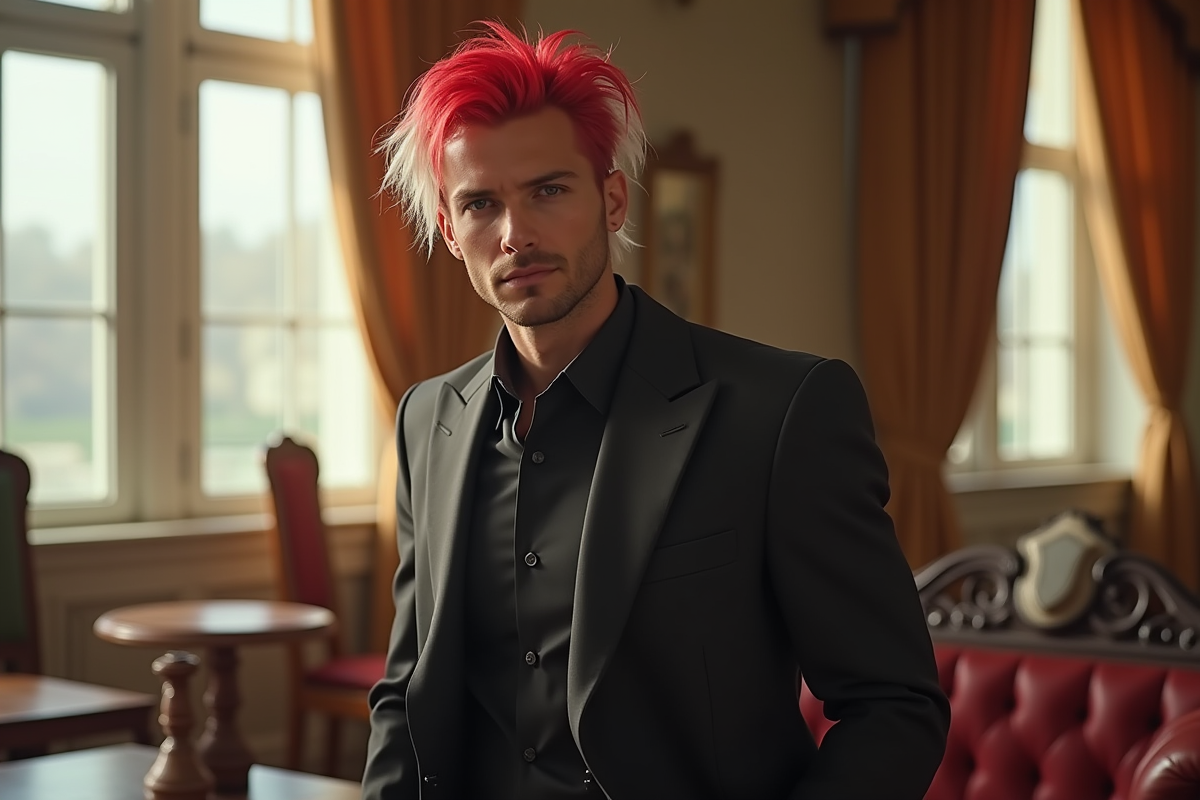 cheveux roux